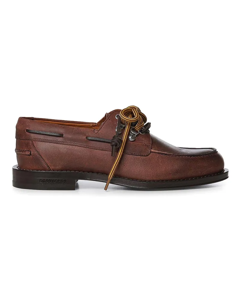Dsquared2 Mokassins - Dunkelbraun Dunkelbraun
