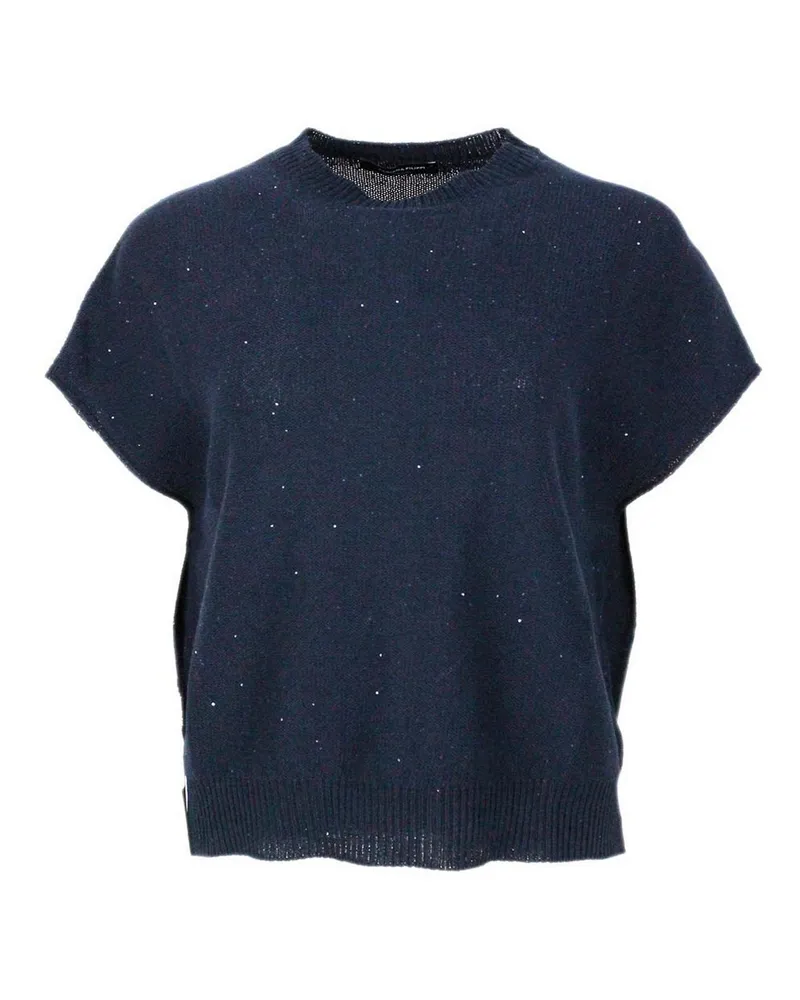 Fabiana Filippi Rundhalspullover - Blau Blau