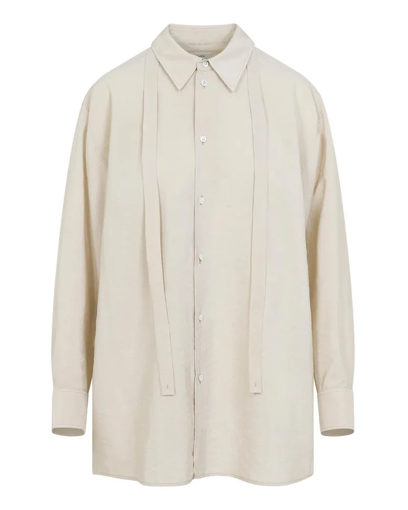 Christophe Lemaire Hemd - Weiß Weiß