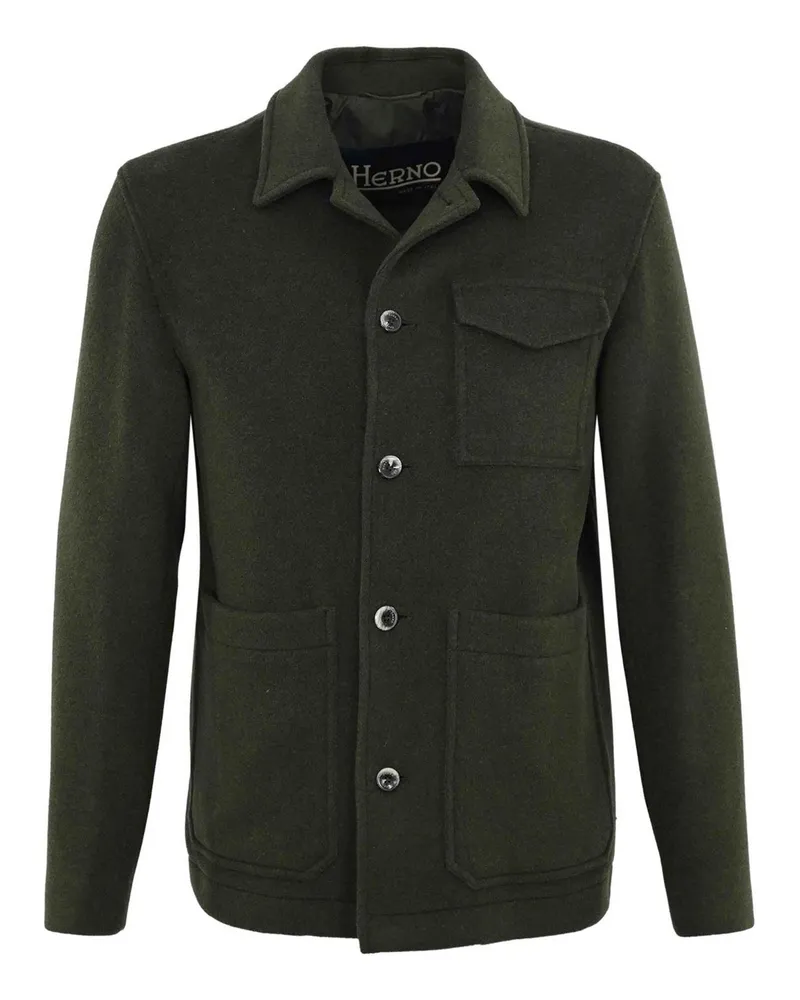 Herno Hemd - Dunkelgrün Dunkelgrün