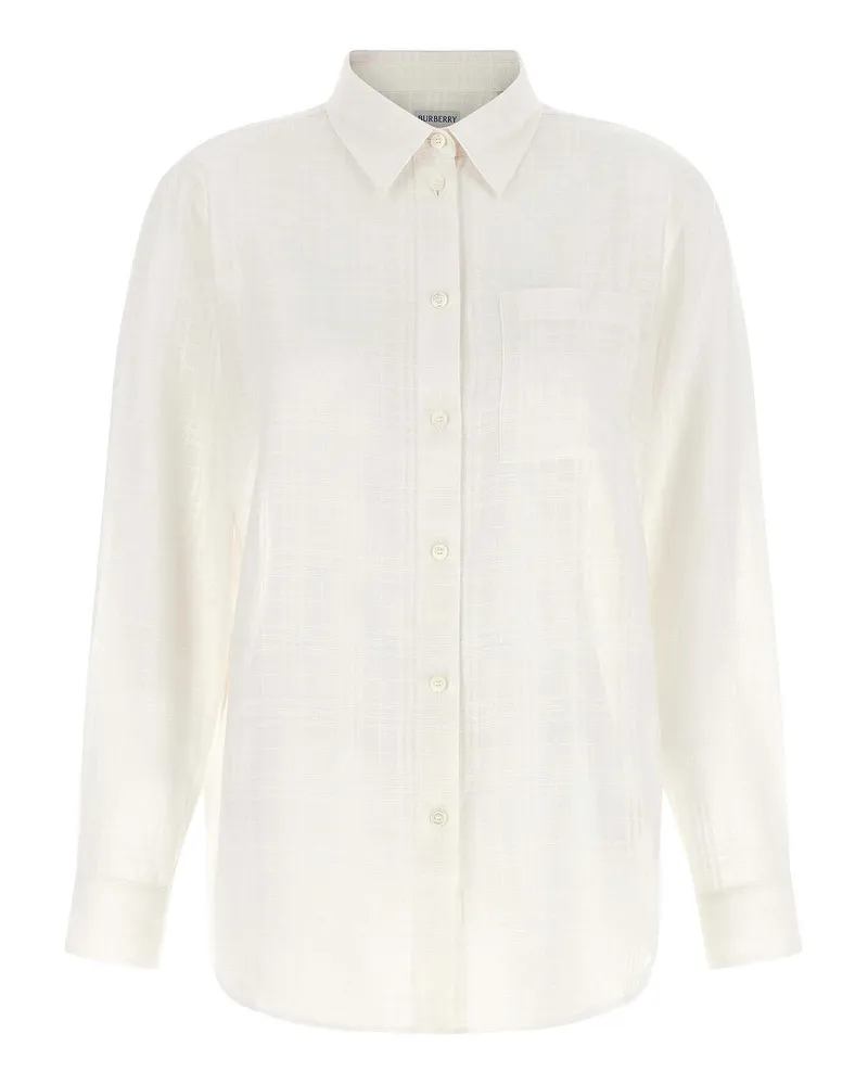 Burberry Hemd - Weiß Weiß