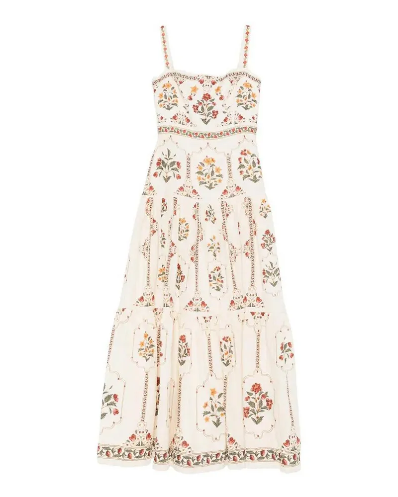 AGUA BENDITA Maxikleid - Creme Creme