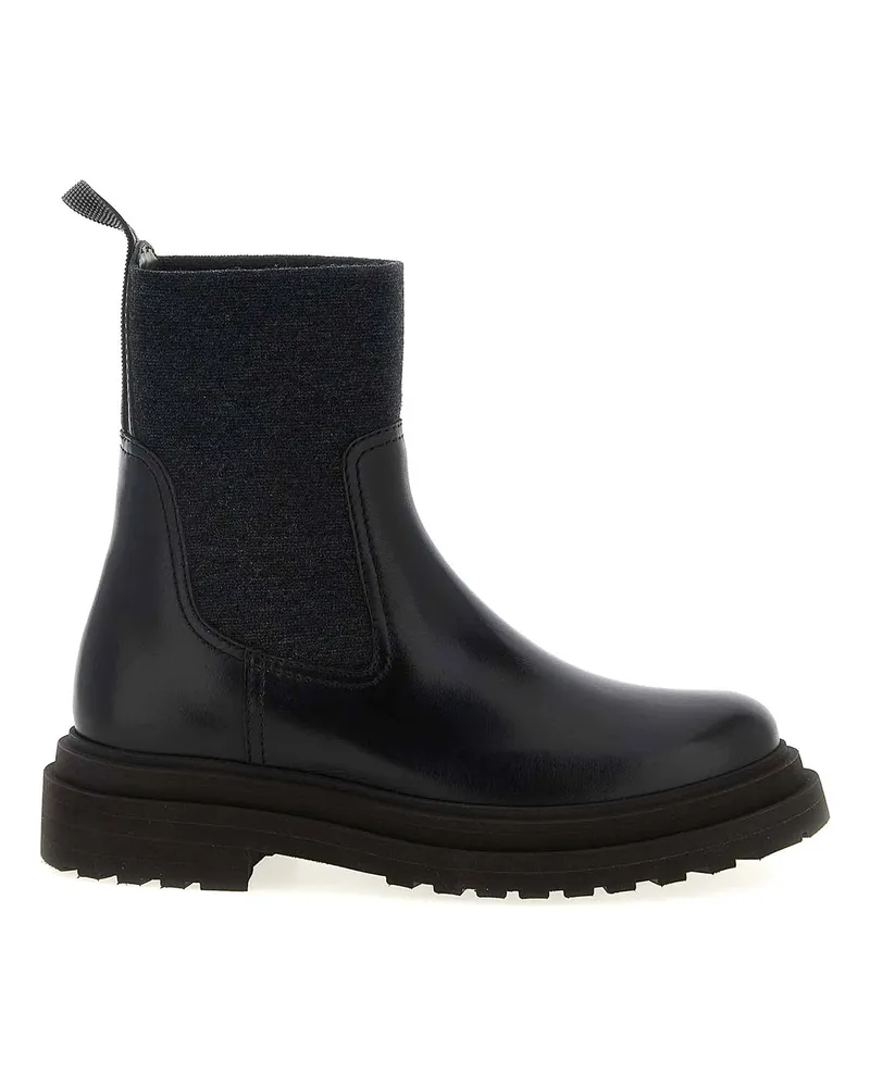 Brunello Cucinelli Stiefeletten - Schwarz Schwarz