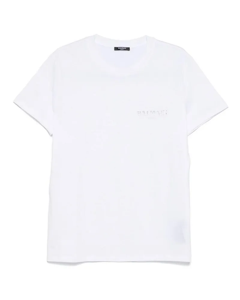 Balmain T-Shirt - Weiß Weiß