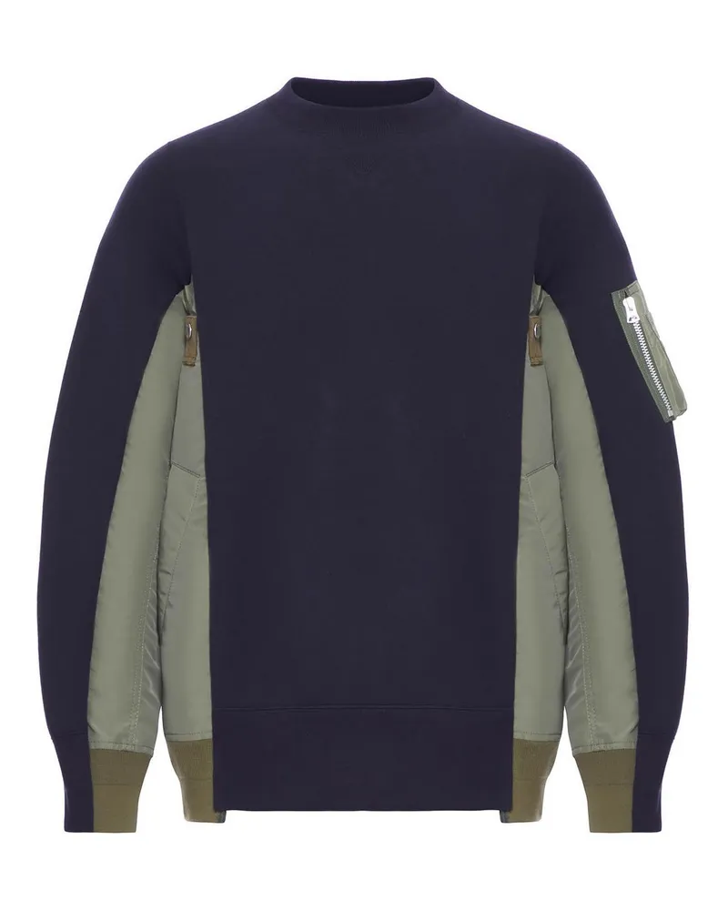 Sacai Sweatshirt - Blau Blau