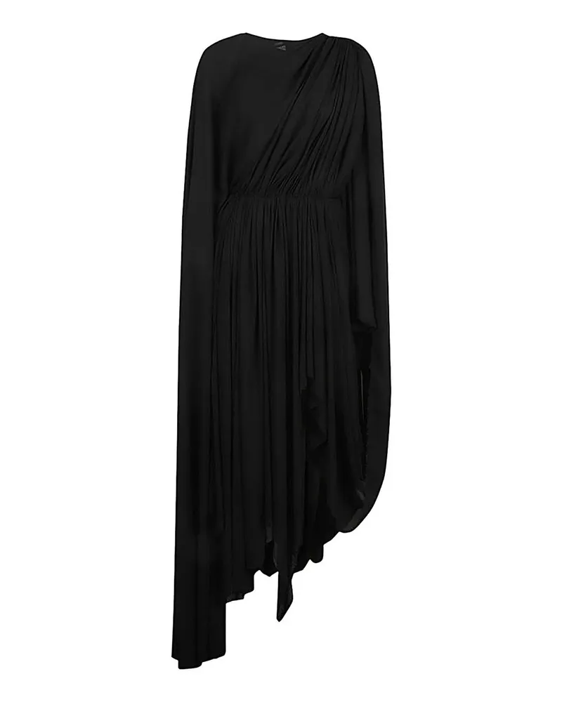 Balenciaga Knielanges Kleid - Schwarz Schwarz