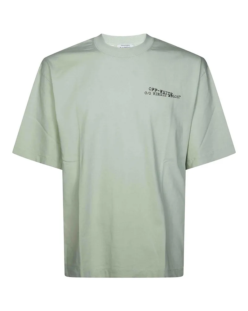 OFF-WHITE T-Shirt - Grün Grün