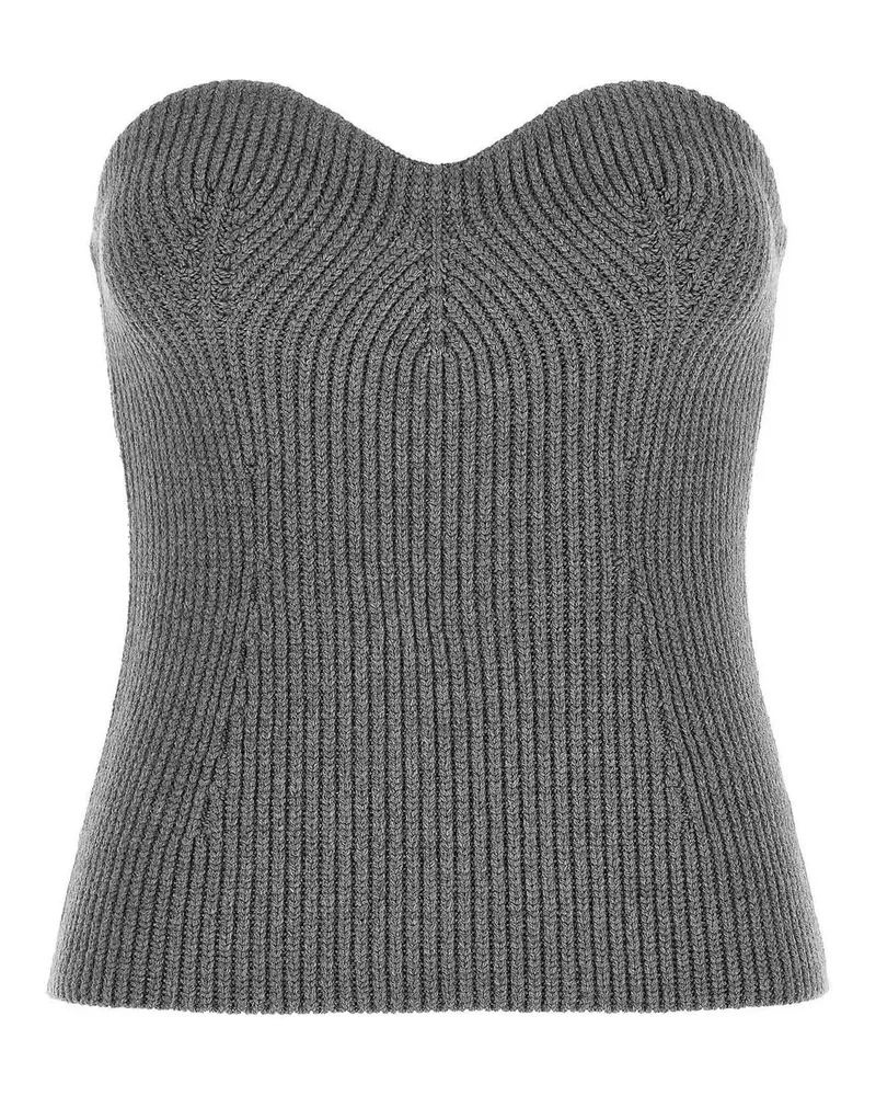 Jil Sander Top - Grau Grau