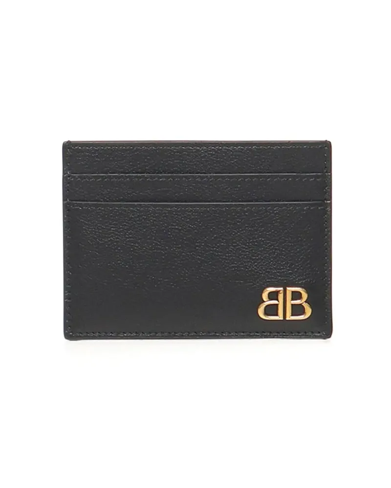 Balenciaga Portemonnaie - Schwarz Schwarz