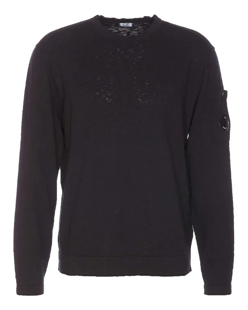 C.P. Company C. P. Company Rundhalspullover - Schwarz Schwarz