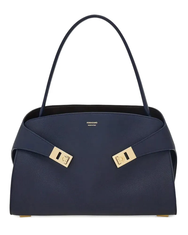 Ferragamo Schultertasche - Dunkelbraun Dunkelbraun