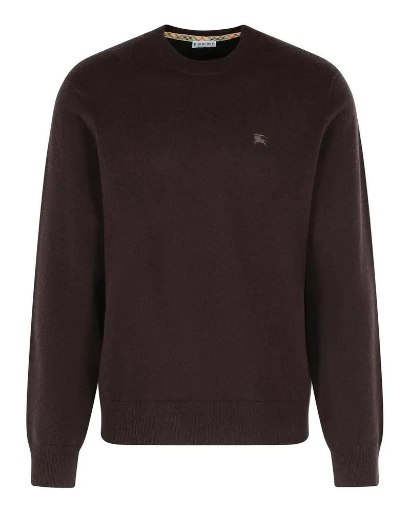 Burberry Rundhalspullover - Braun Braun
