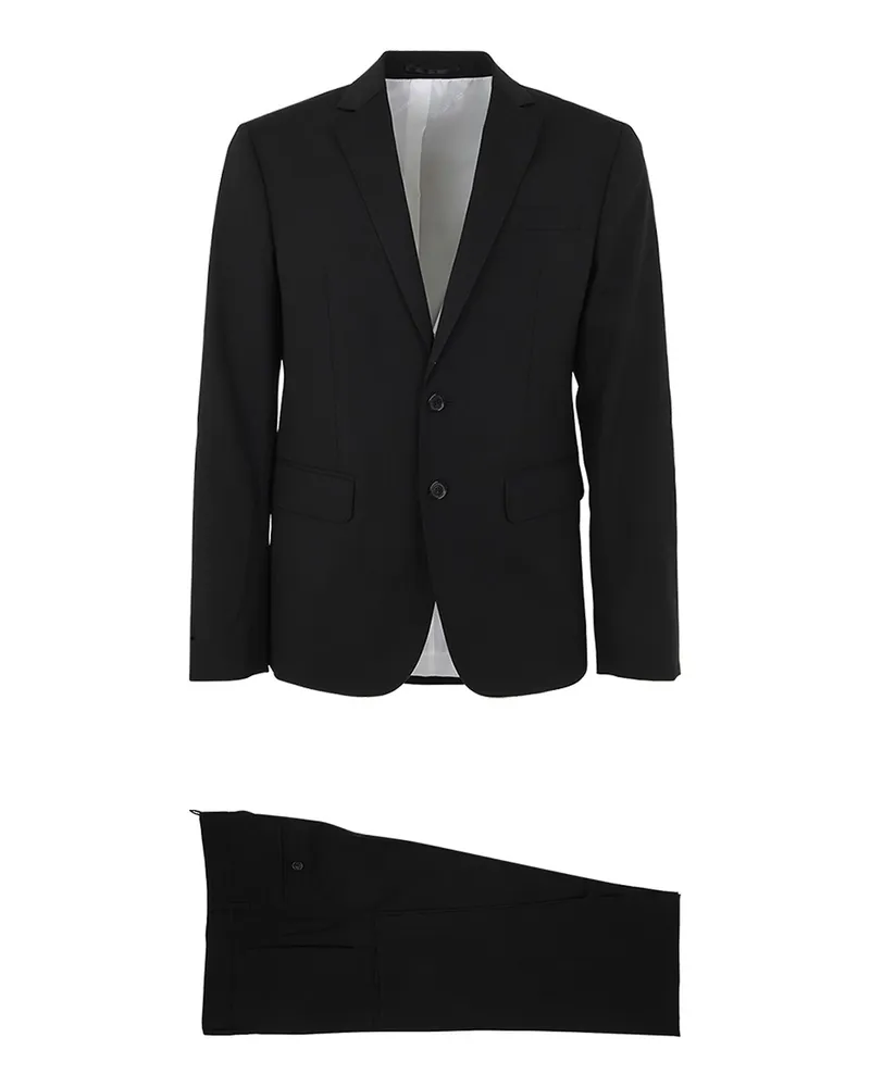 Dsquared2 Eleganter Anzug - Schwarz Schwarz