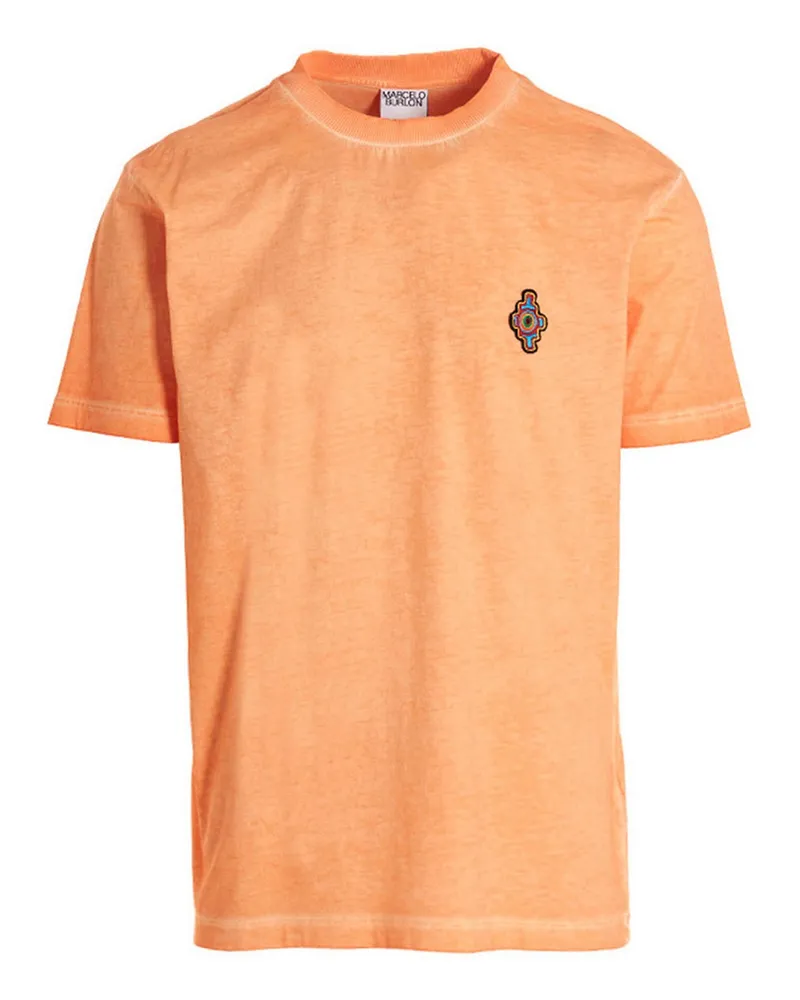Marcelo Burlon | County of Milan T-Shirt - Orange Orange