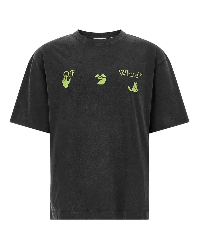 OFF-WHITE T-Shirt - Schwarz Schwarz