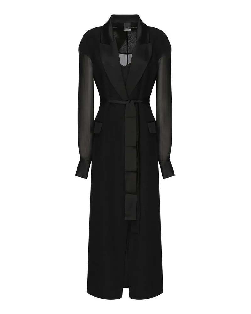 Pinko Maxikleid - Schwarz Schwarz