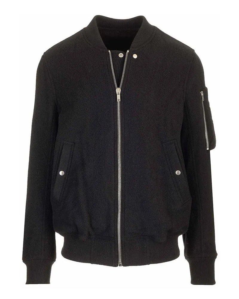 Rick Owens Bomberjacke - Schwarz Schwarz