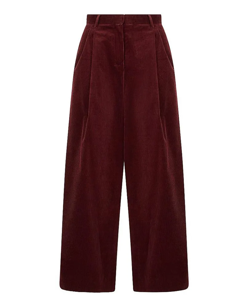 Max Mara Casual Hose - Rot Rot