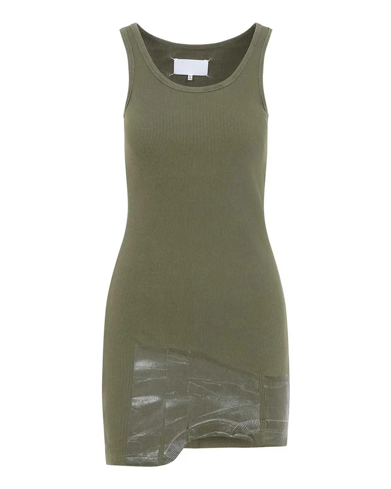 Maison Margiela Kurzes Kleid - Dunkelgrün Dunkelgrün