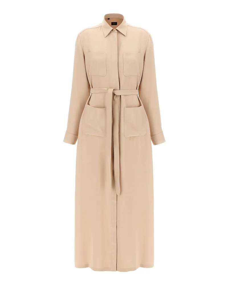 Brioni Knielanges Kleid - Nude Nude