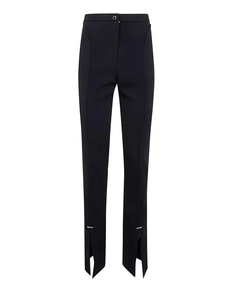 Thierry Mugler Casual Hose - Schwarz Schwarz