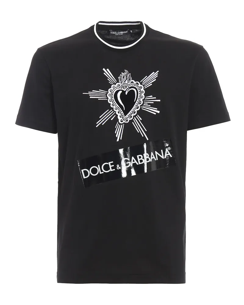 Dolce & Gabbana T-Shirt - Schwarz Schwarz