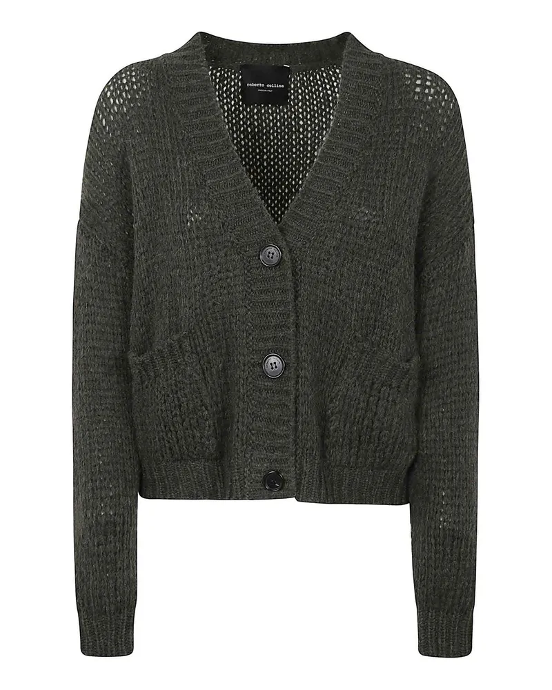 Roberto Collina Cardigan - Grün Grün