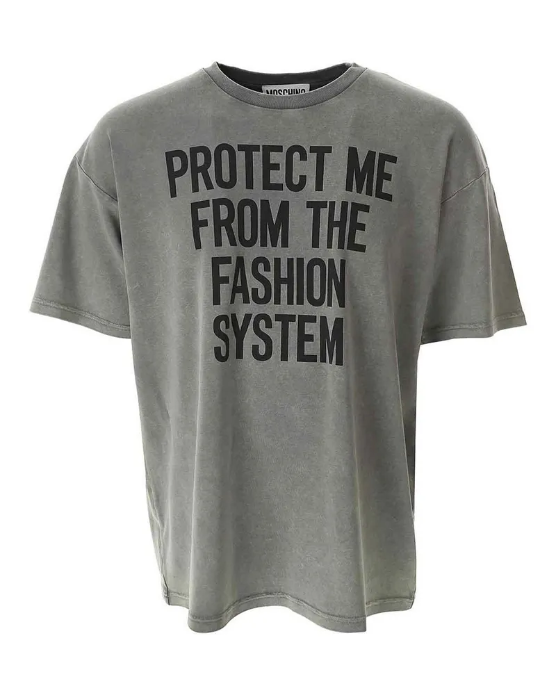 Moschino T-Shirt - Grau Grau