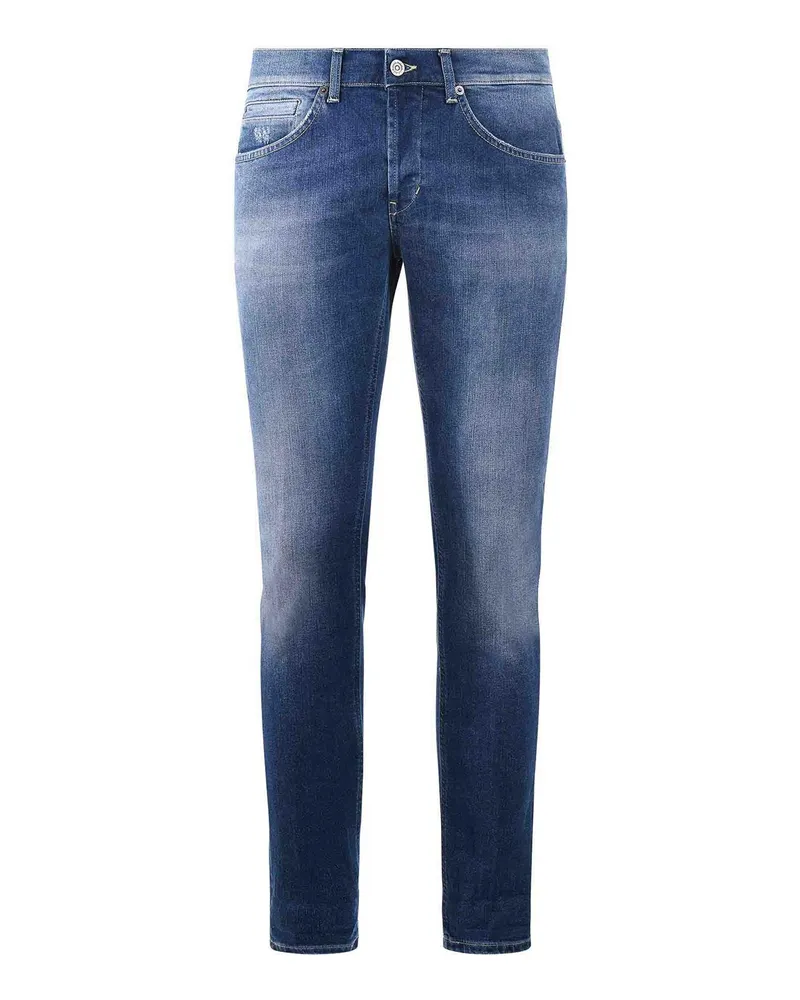 Dondup Straight Leg Jeans - Denim Denim