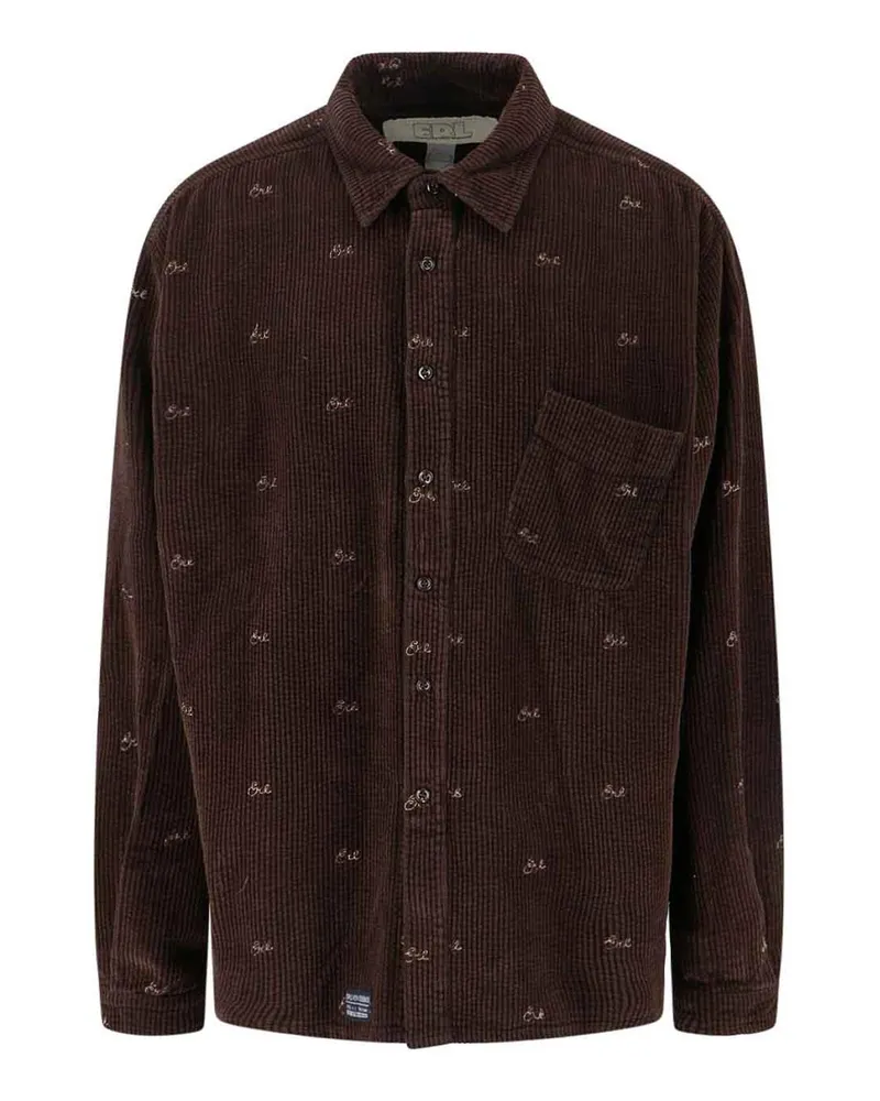 ERL Hemd - Braun Braun