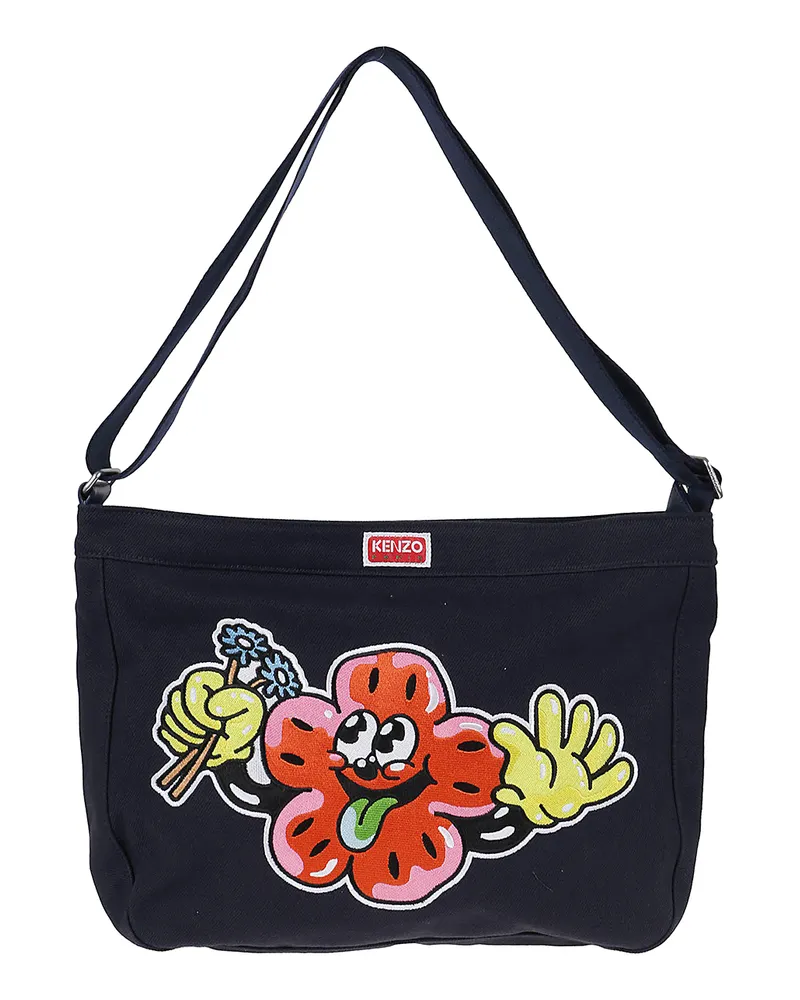 Kenzo Schultertasche - Dunkelblau Dunkelblau
