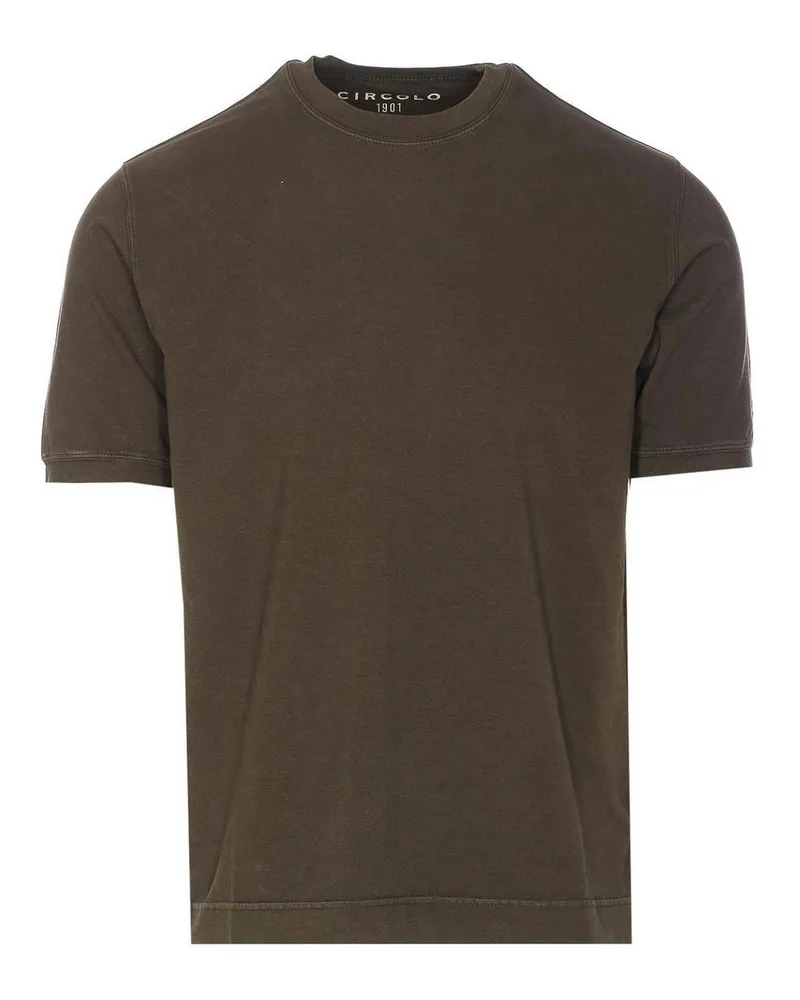 CIRCOLO 1901 Rundhalspullover - Grün Grün