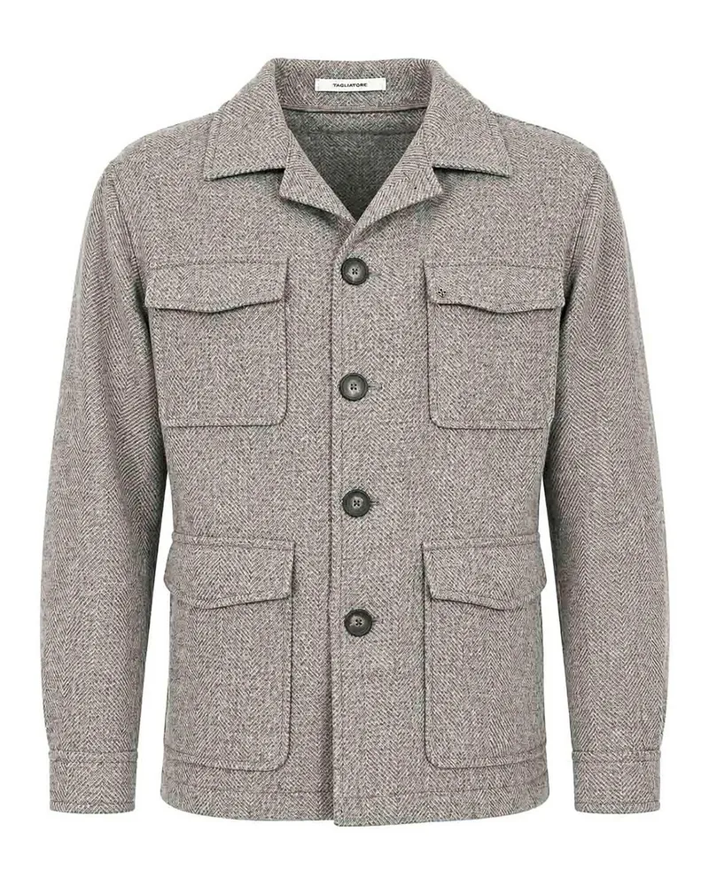 Tagliatore Knielanger Mantel - Bunt Bunt