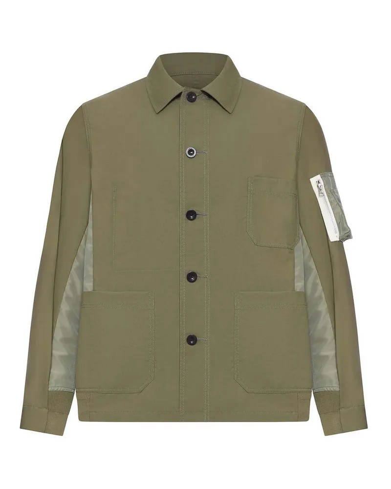 Sacai Casualjacke - Grün Grün