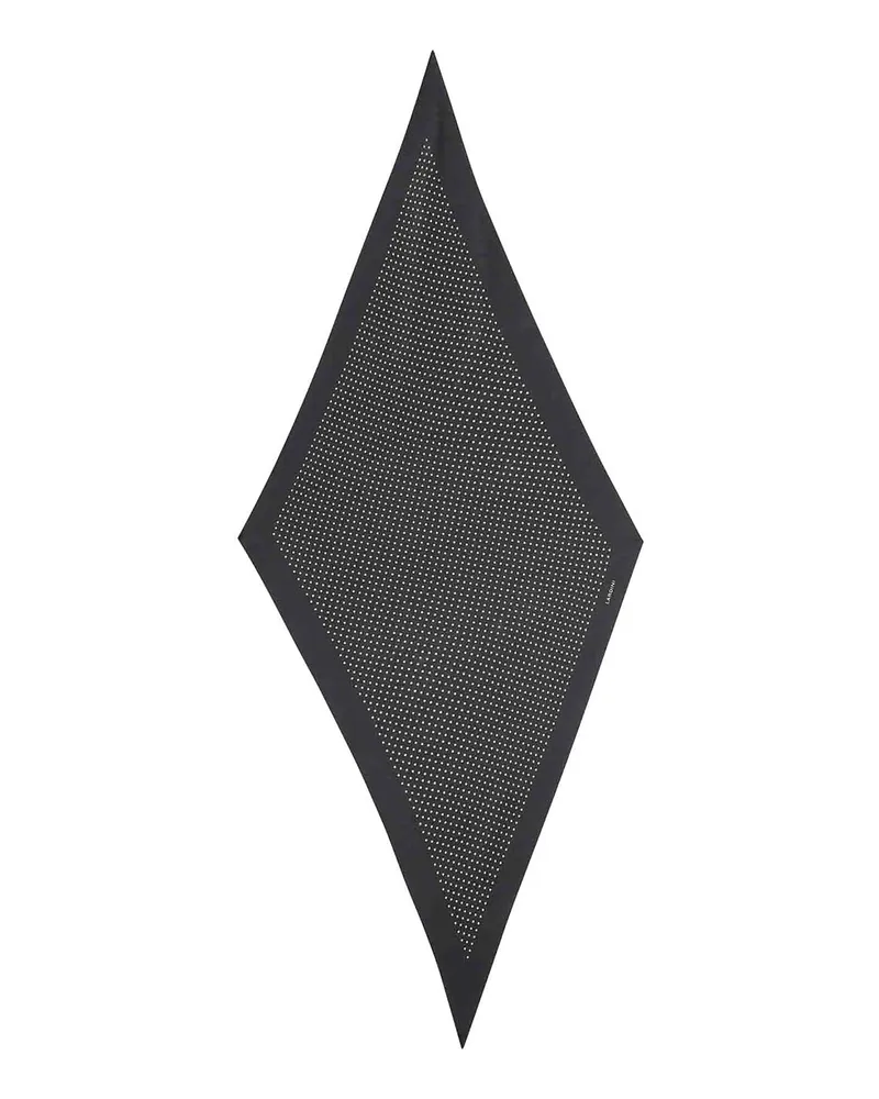 LARDINI Schal - Schwarz Schwarz