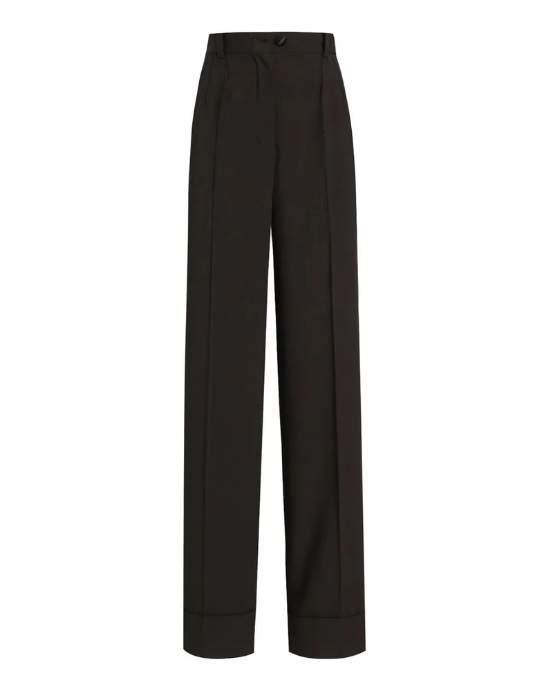 Dolce & Gabbana Casual Hose - Schwarz Schwarz