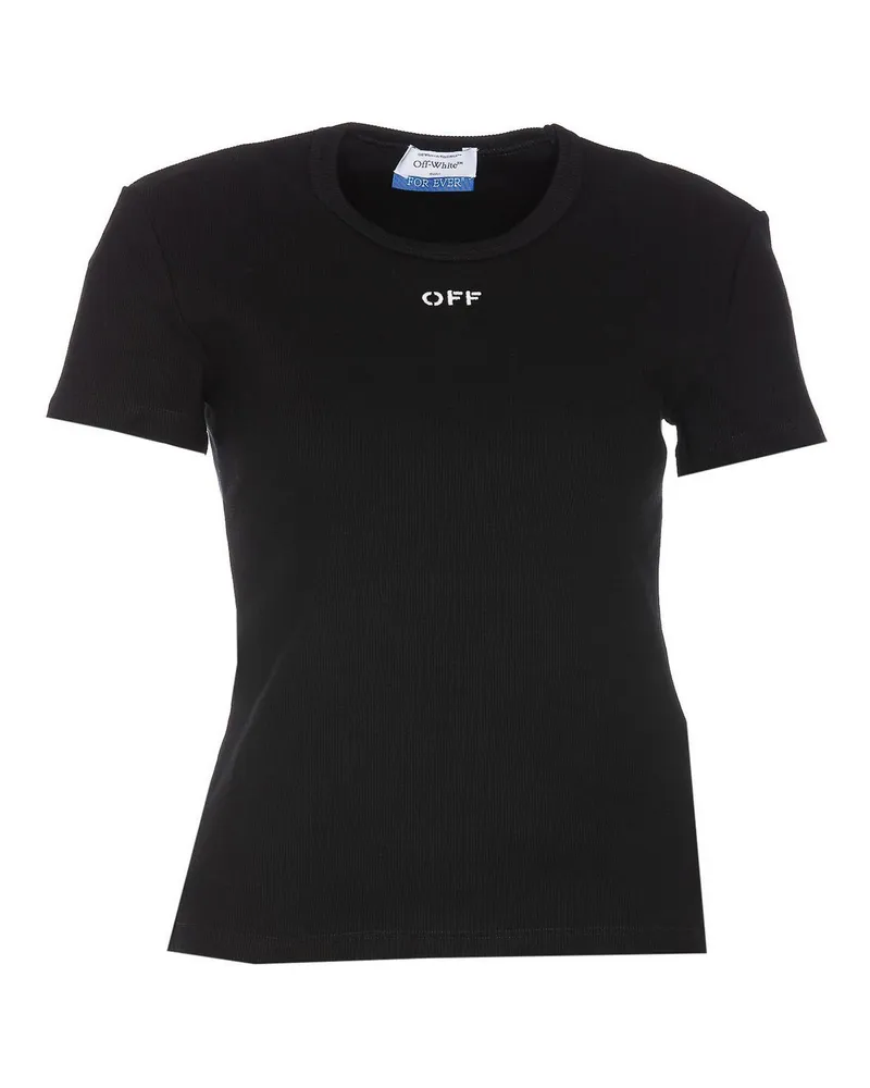 OFF-WHITE T-Shirt - Schwarz Schwarz