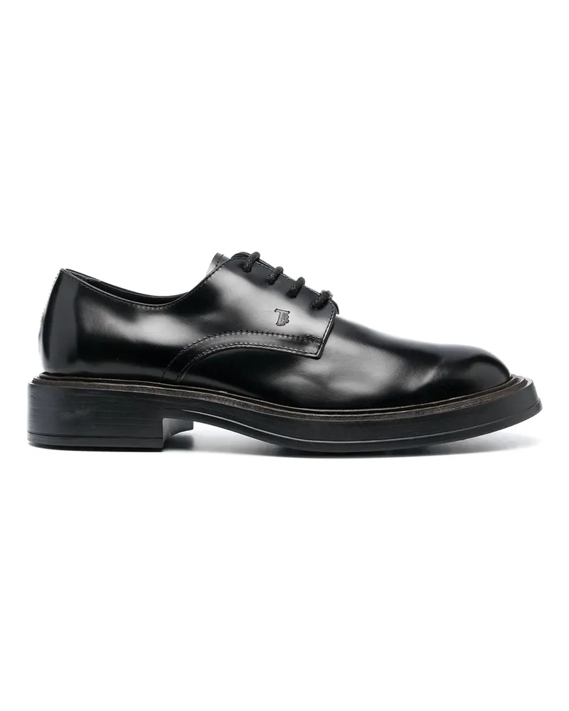 TOD'S Schnürschuhe - Schwarz Schwarz
