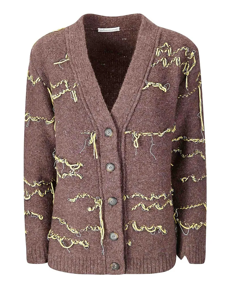 Stefano Mortari Cardigan - Braun Braun