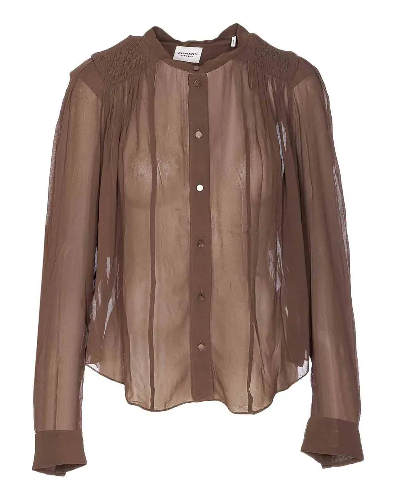 Étoile Isabel Marant Hemd - Braun Braun