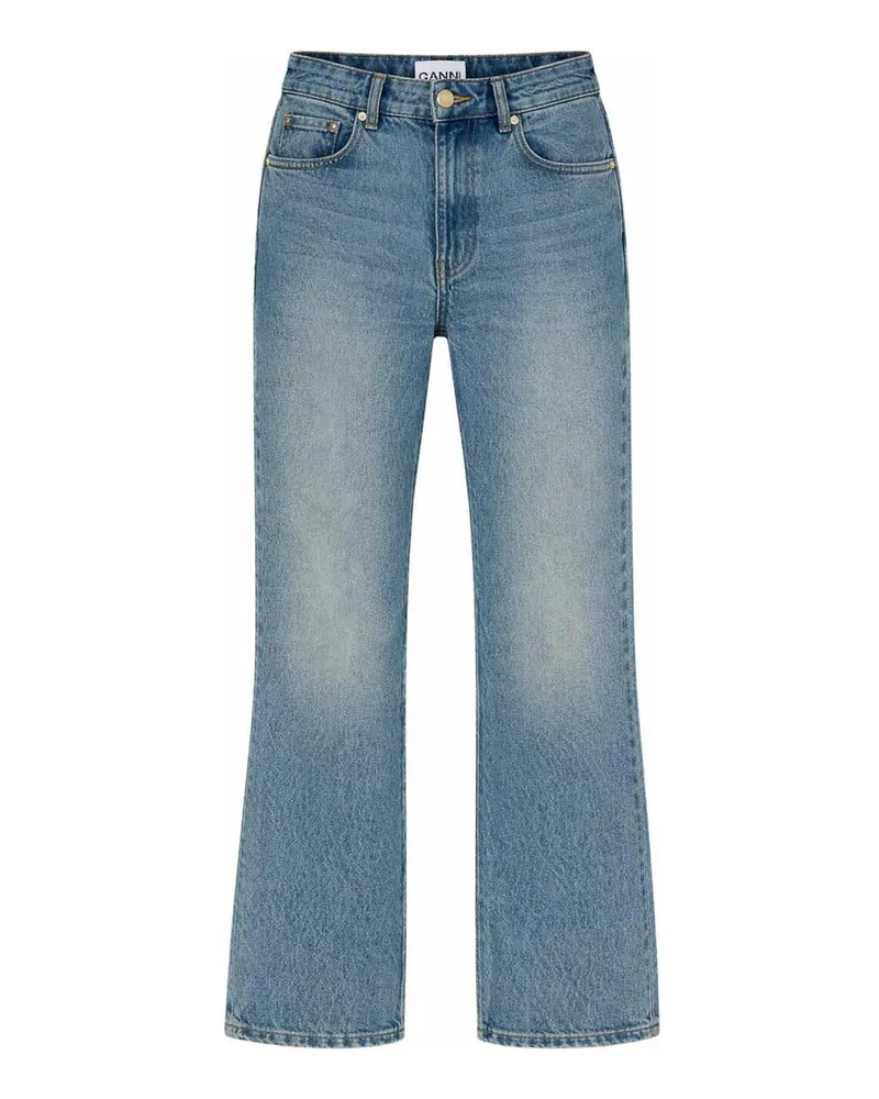 Ganni Bootcut Jeans - Denim Denim