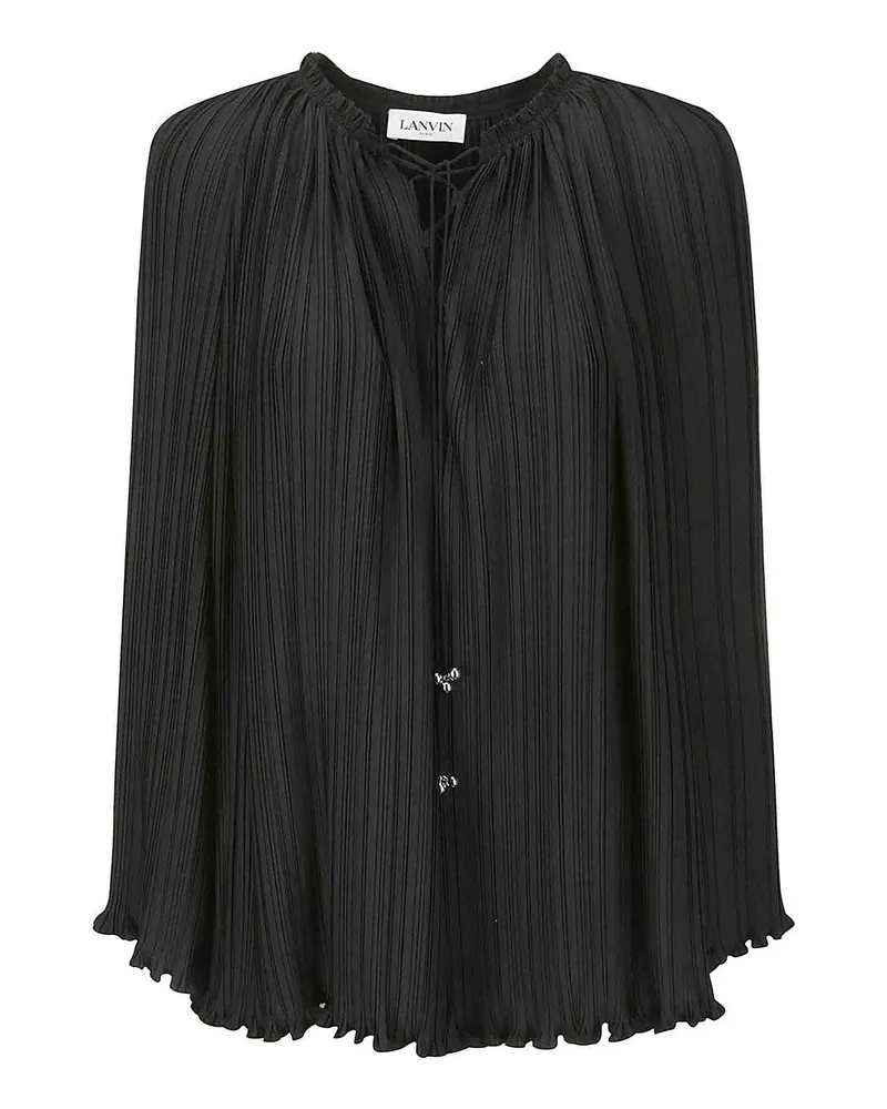 Lanvin Bluse - Schwarz Schwarz