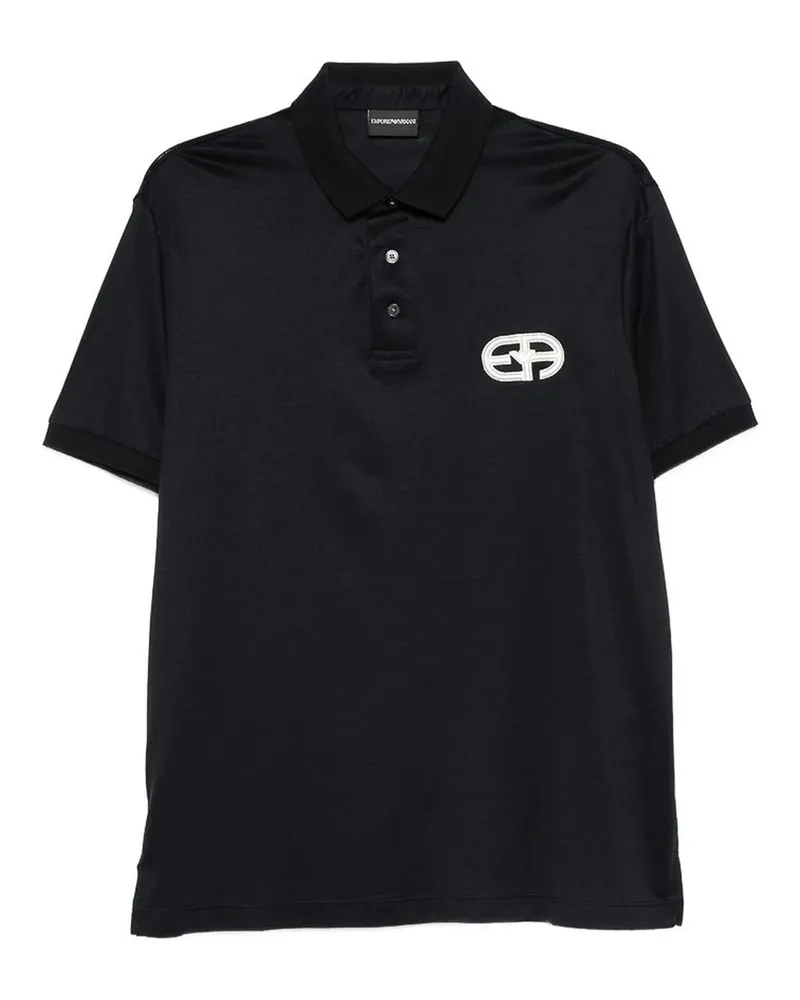 Emporio Armani Rundhalspullover - Blau Blau