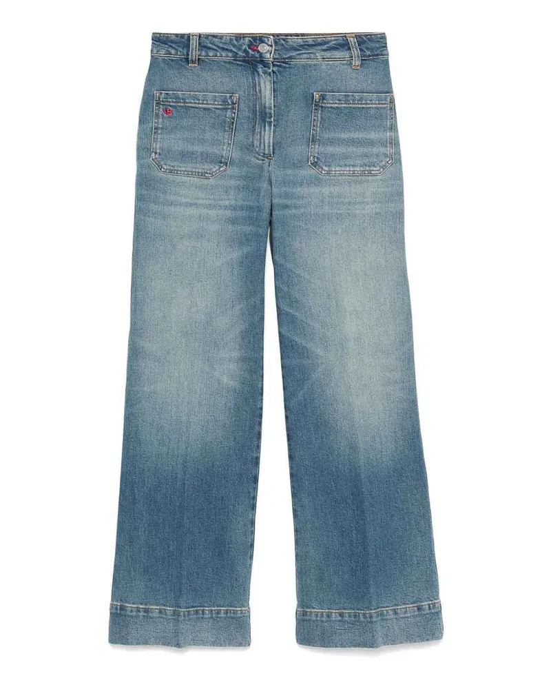 Victoria Beckham Bootcut Jeans - Blau Blau