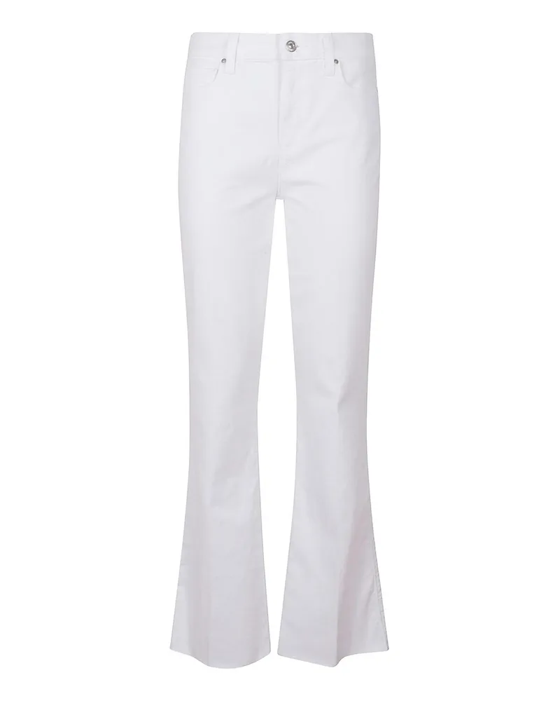 Paige Bootcut Jeans - Weiß Weiß