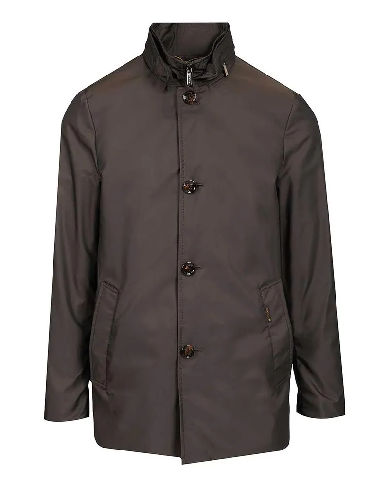 MOORER Trenchcoat - Grau Grau