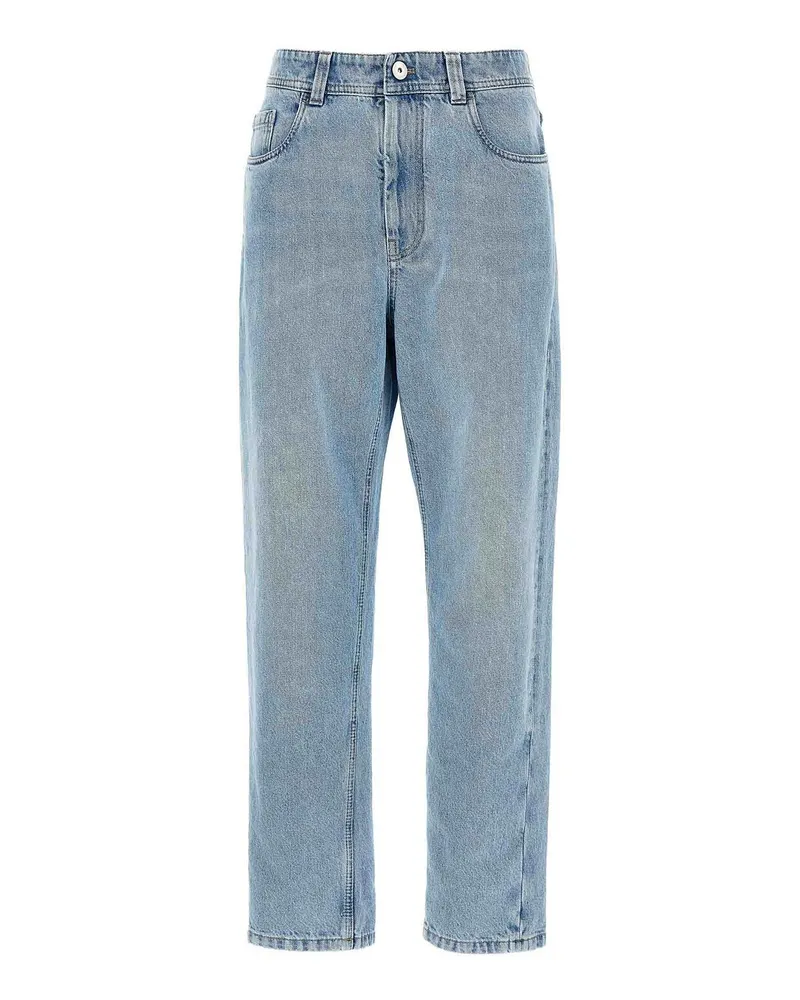 Brunello Cucinelli Bootcut Jeans - Hellblau Hellblau