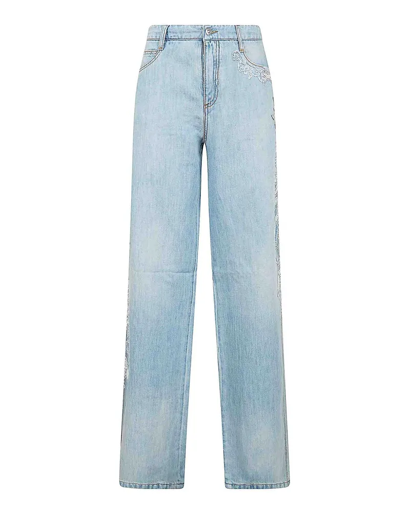 Ermanno Scervino Casual Hose - Blau Blau