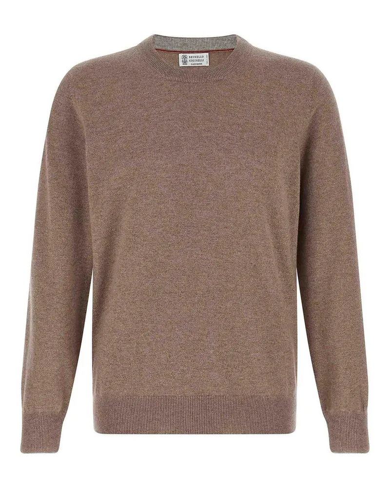Brunello Cucinelli Rundhalspullover - Beige Beige
