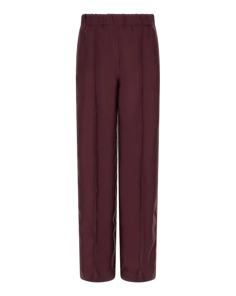 For Restless Sleepers F. R For Restless Sleepers Casual Hose - Bordeaux Dunkelrot